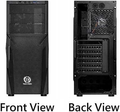 Thermaltake Versa H21 SPCC ATX Mid Tower Computer Chassis CA-1B2-00M1NN-00,Black thumbnail 5
